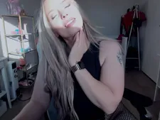 Instantâneo erótico do lindo corpo do bebê webcam Ninaxnina