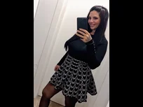Uma pequena selfie no espelho