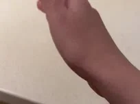 Luvas de látex e couro